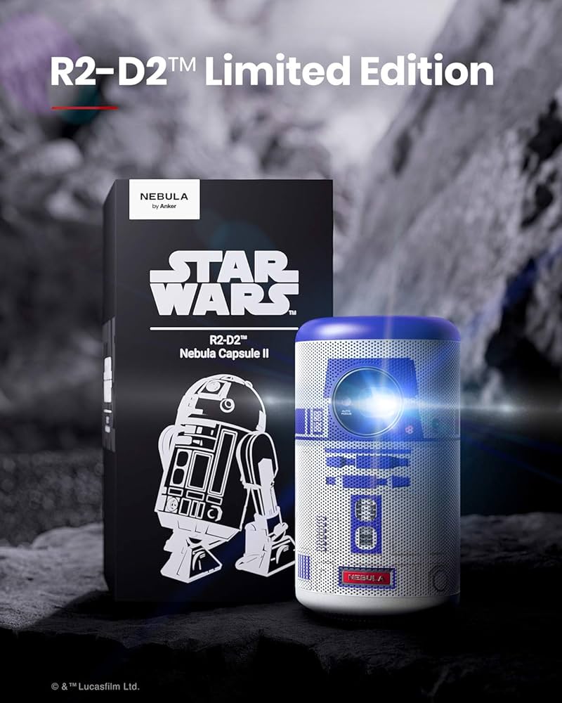 Disney - 新品・未使用　Anker Nebula Capsule II R2-D2™ Nebula (ネビュラ) Capsule II R2-D2 Edition | モバイル